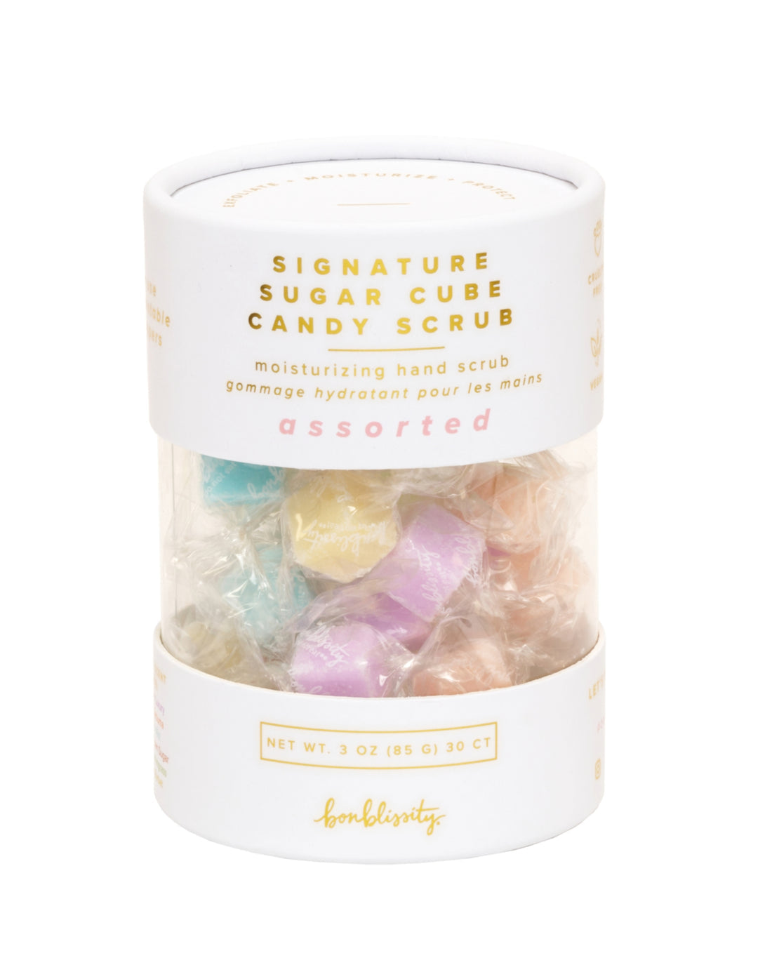 Bonblissity Sweet+Single Moisturizing Candy Scrub Assorted Scents - 30 Piece