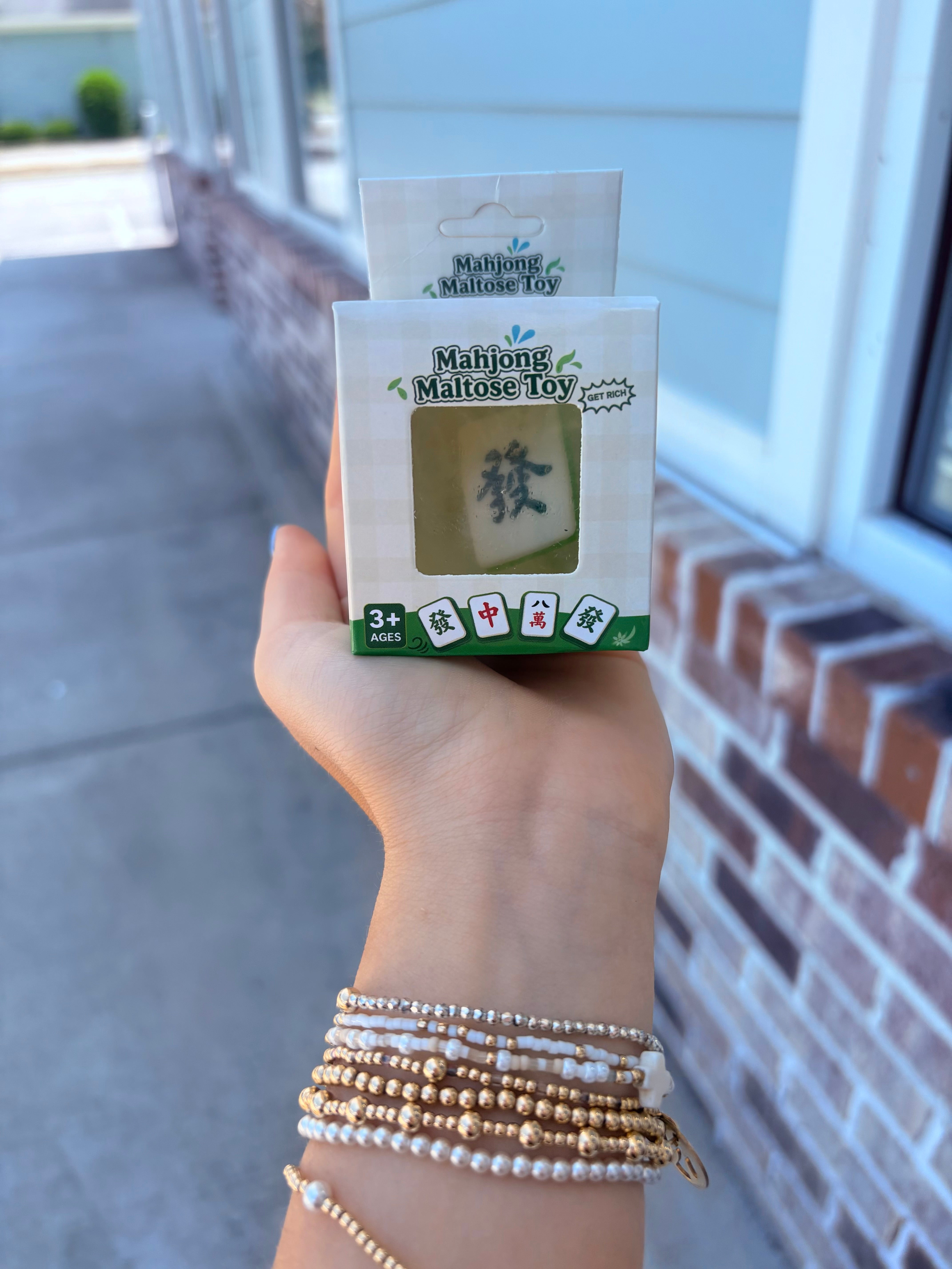 Mahjong Maltose Toy Squishy