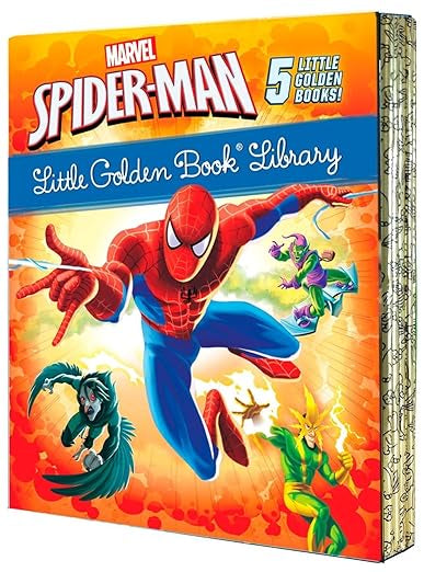 Marvel Spider-Man Little Golden Book Library