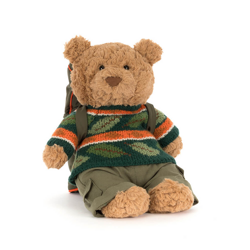 Bartholomew Bear Hiking Jellycat