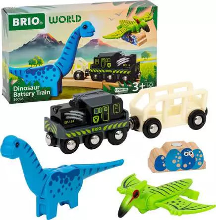 BRIO World - Dinosaur Battery Train