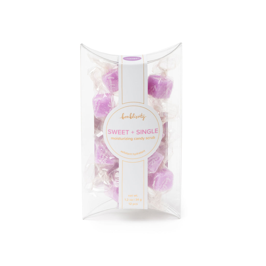 Bonblissity Mini-Me Pack: Sugar Cube Candy Scrub - Lavender Luxury