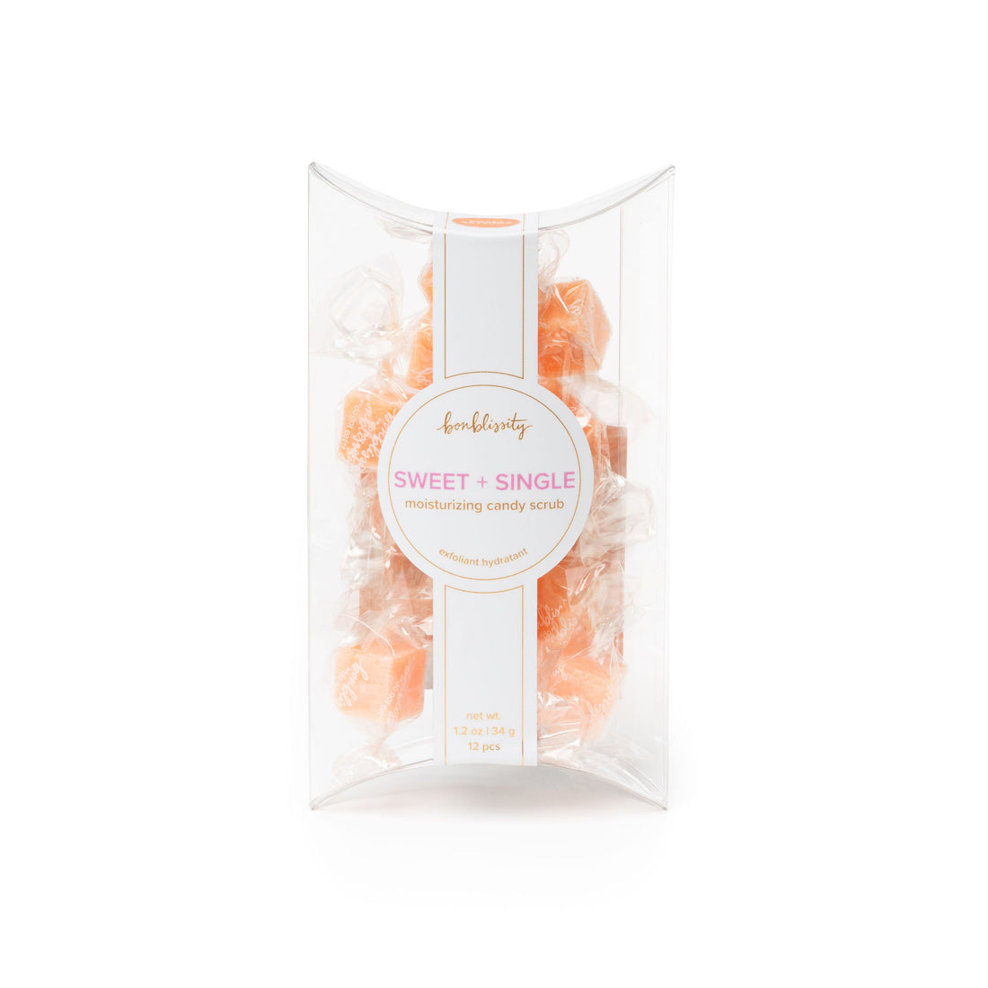 Bonblissity Mini-Me Pack: Sugar Cube Candy Scrub - Sweet Satsuma