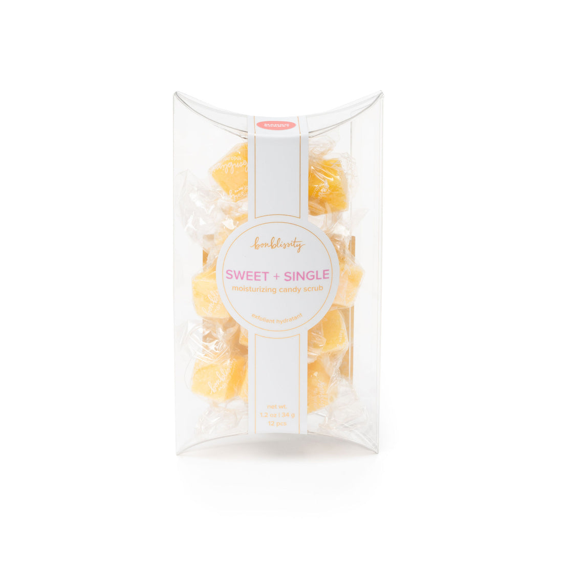 Bonblissity Mini-Me Pack: Sugar Cube Candy Scrub - Mango Sorbet