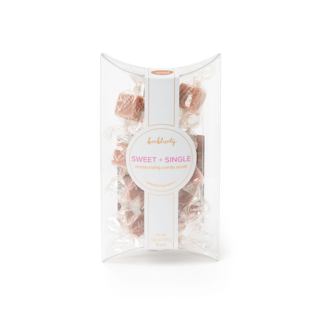 Bonblissity Mini-Me Pack: Sugar Cube Candy Scrub - Vanilla Brown Sugar