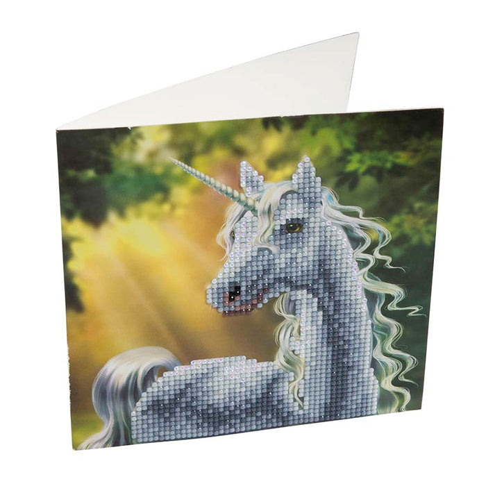 Crystal Art Card Kit- Sunshine Unicorn