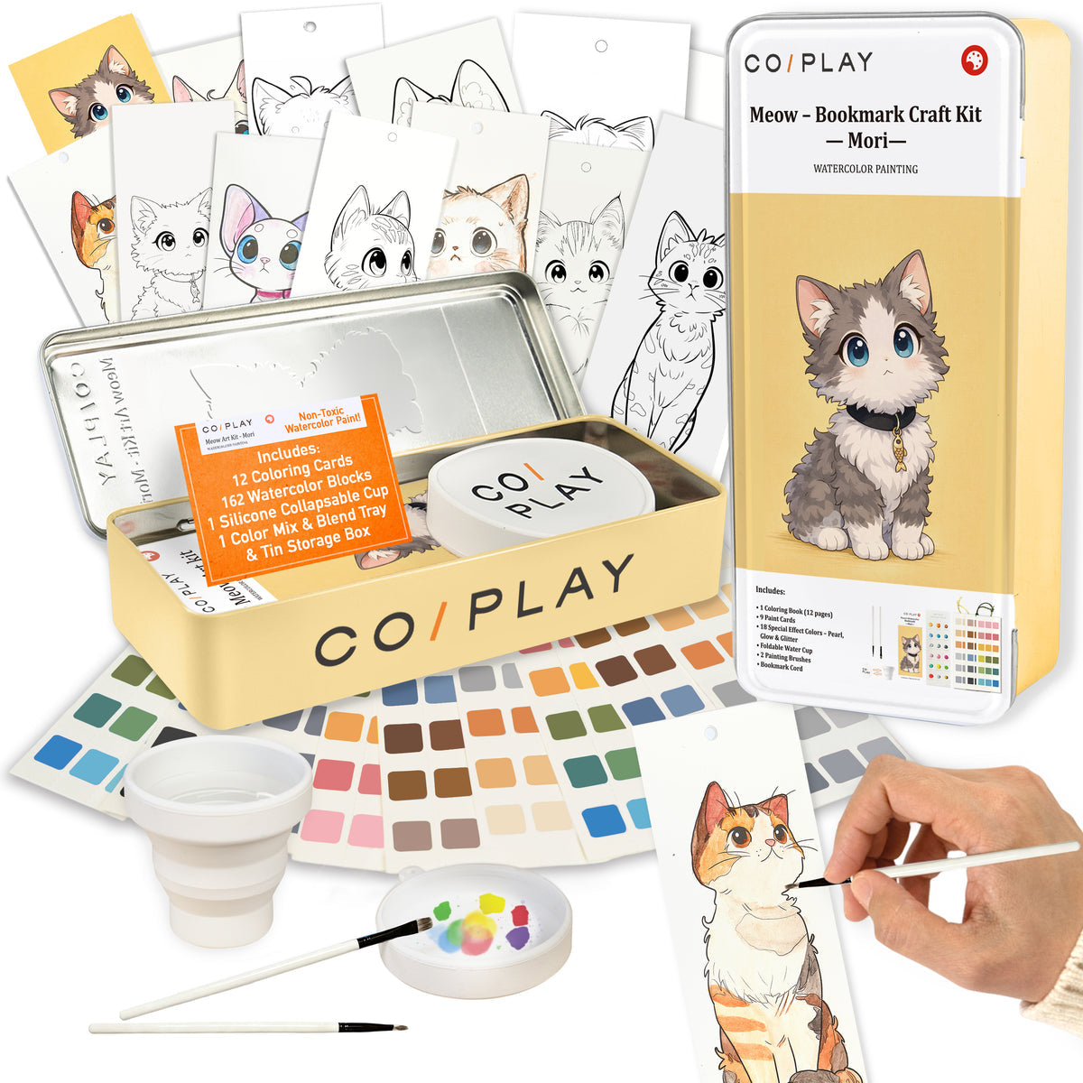 Meow Bookmark Craft Kit - Mori