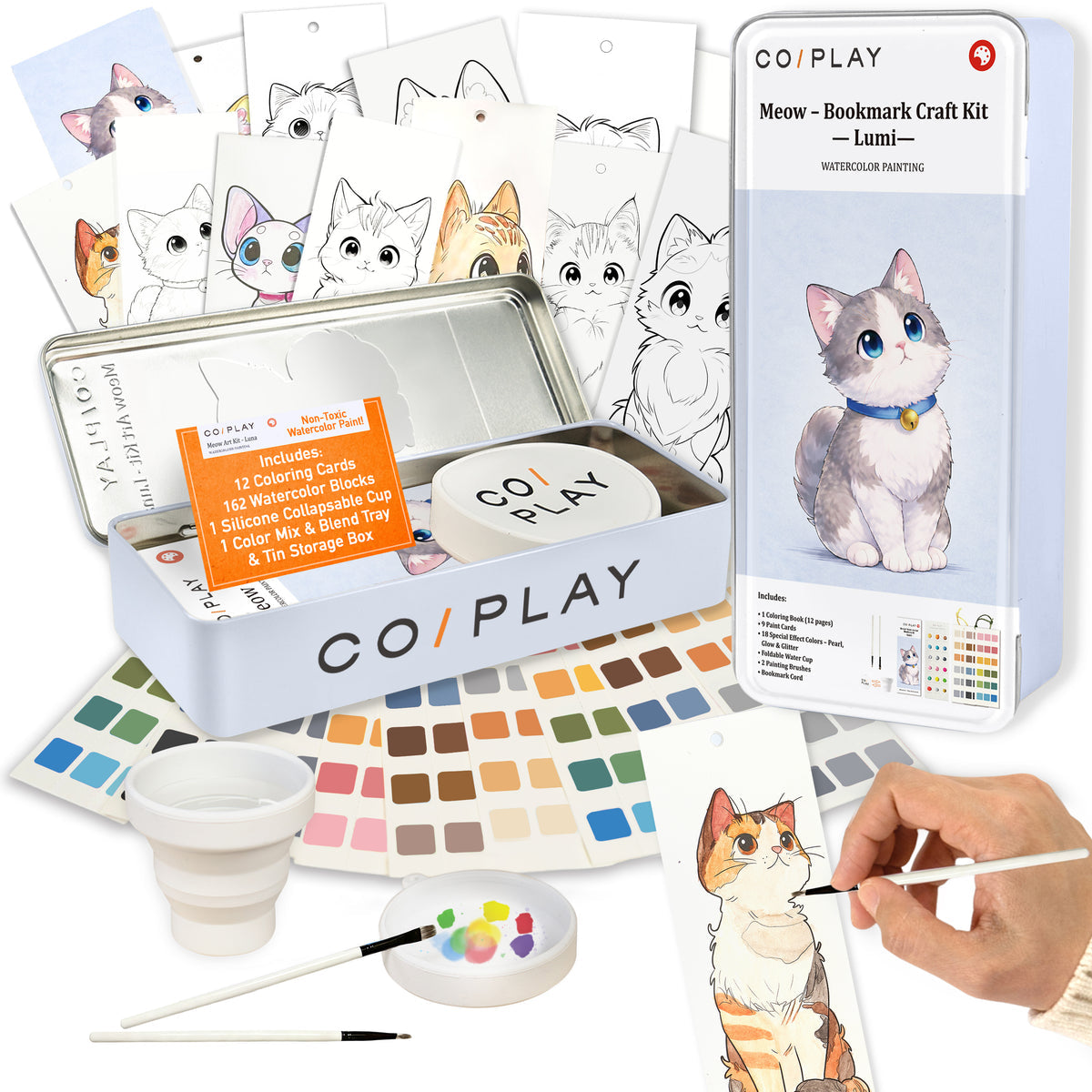 Meow Bookmark Craft Kit - Lumi