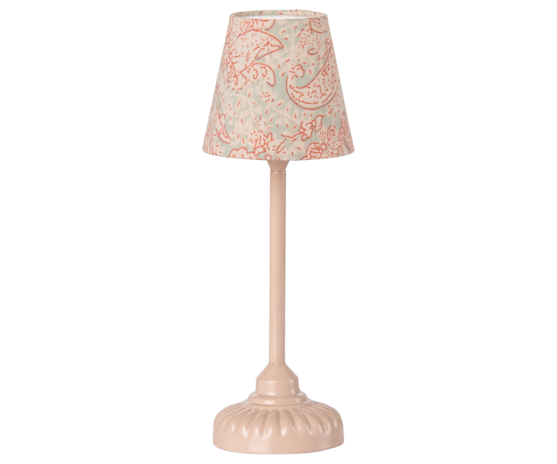 Vintage floor lamp, Mouse - Powder