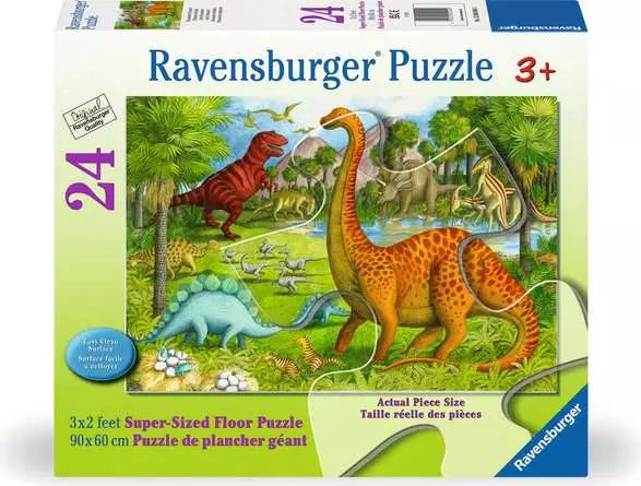 Childrens puzzle 24 pieces Dinosaur Friends