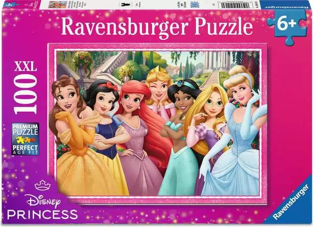 Childrens Puzzle 100 XXL Pieces - Disney Princess - Lifes A Fairtale