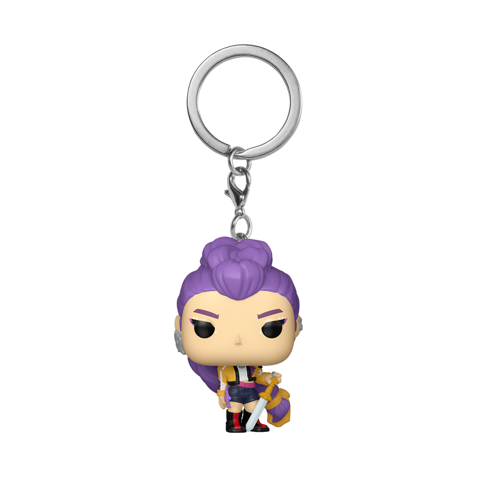 K-POP Demon Hunters Figure Keychain- Rumi