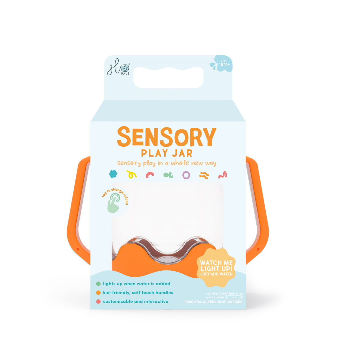 Glo Pals Sensory Play Jar