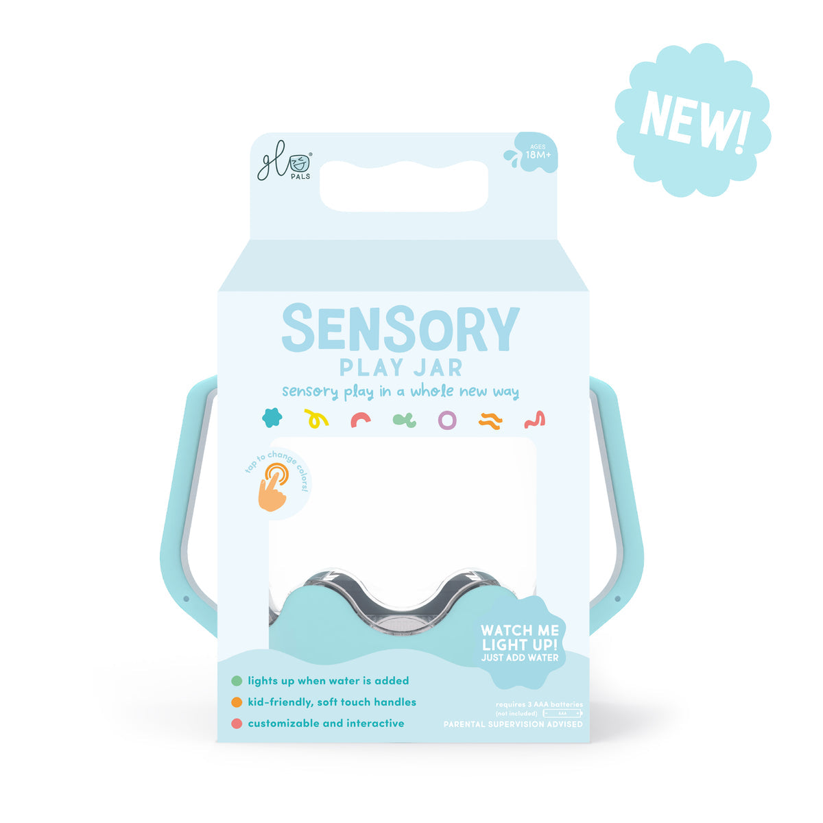 Glo Pals Sensory Play Jar