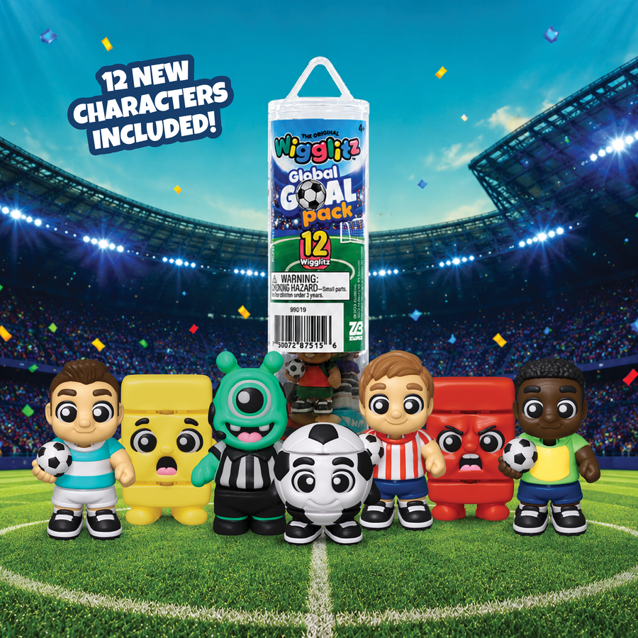 Wigglitz Global Goal Pack - 12 Wigglitz