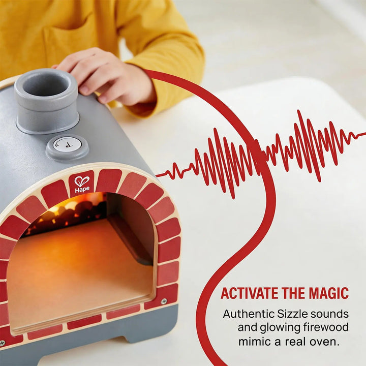 Hape Light & Sizzle Pizza Oven Set