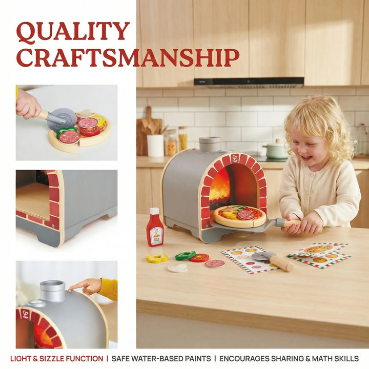 Hape Light & Sizzle Pizza Oven Set