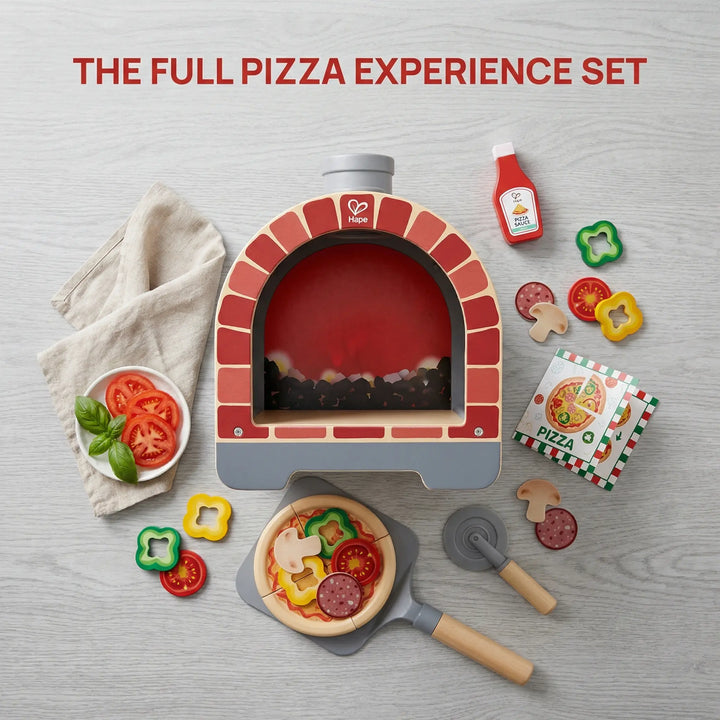 Hape Light & Sizzle Pizza Oven Set