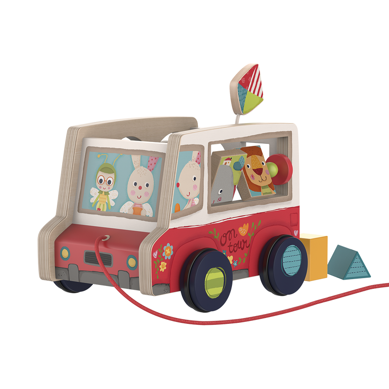 Pull Along Toy - Friends on Tour