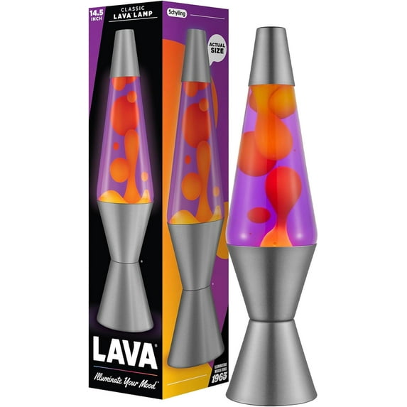 Classic Lava Lamp Autumn Dusk