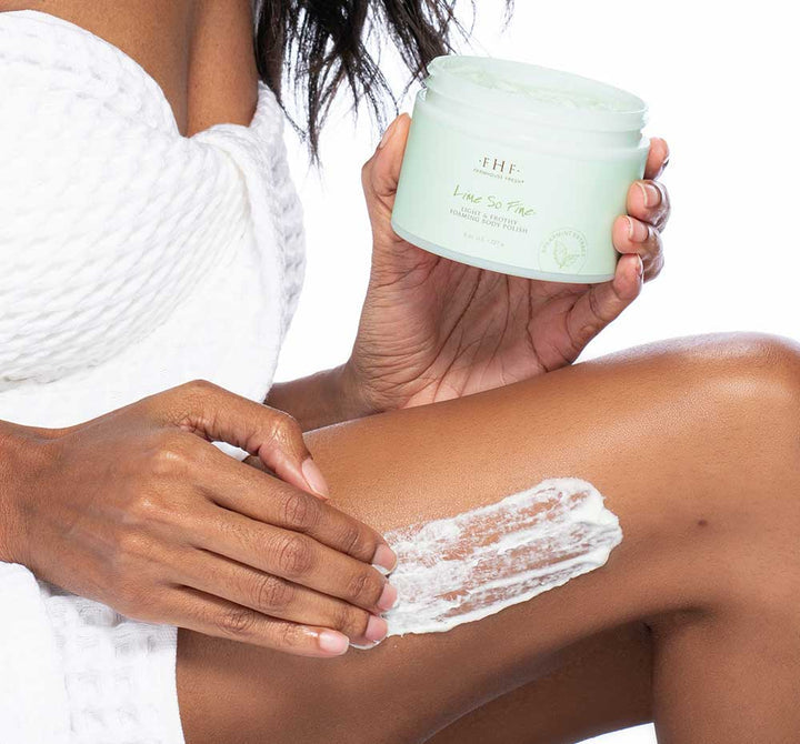 Lime So Fine - Foaming Body Polish