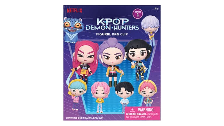 Series 1 K-POP Demon Hunters Figural Bag Clip