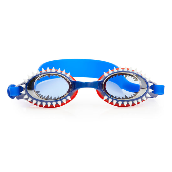 Kids Swim Goggles - Tiger Shark Navy