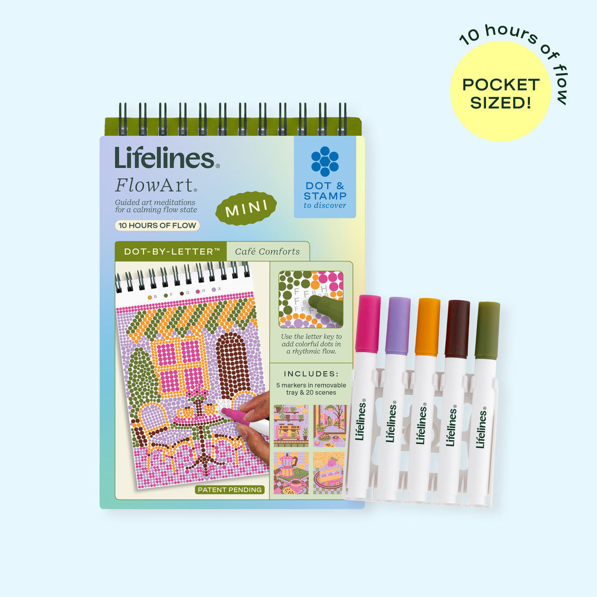 Lifelines dot-by-letter mini