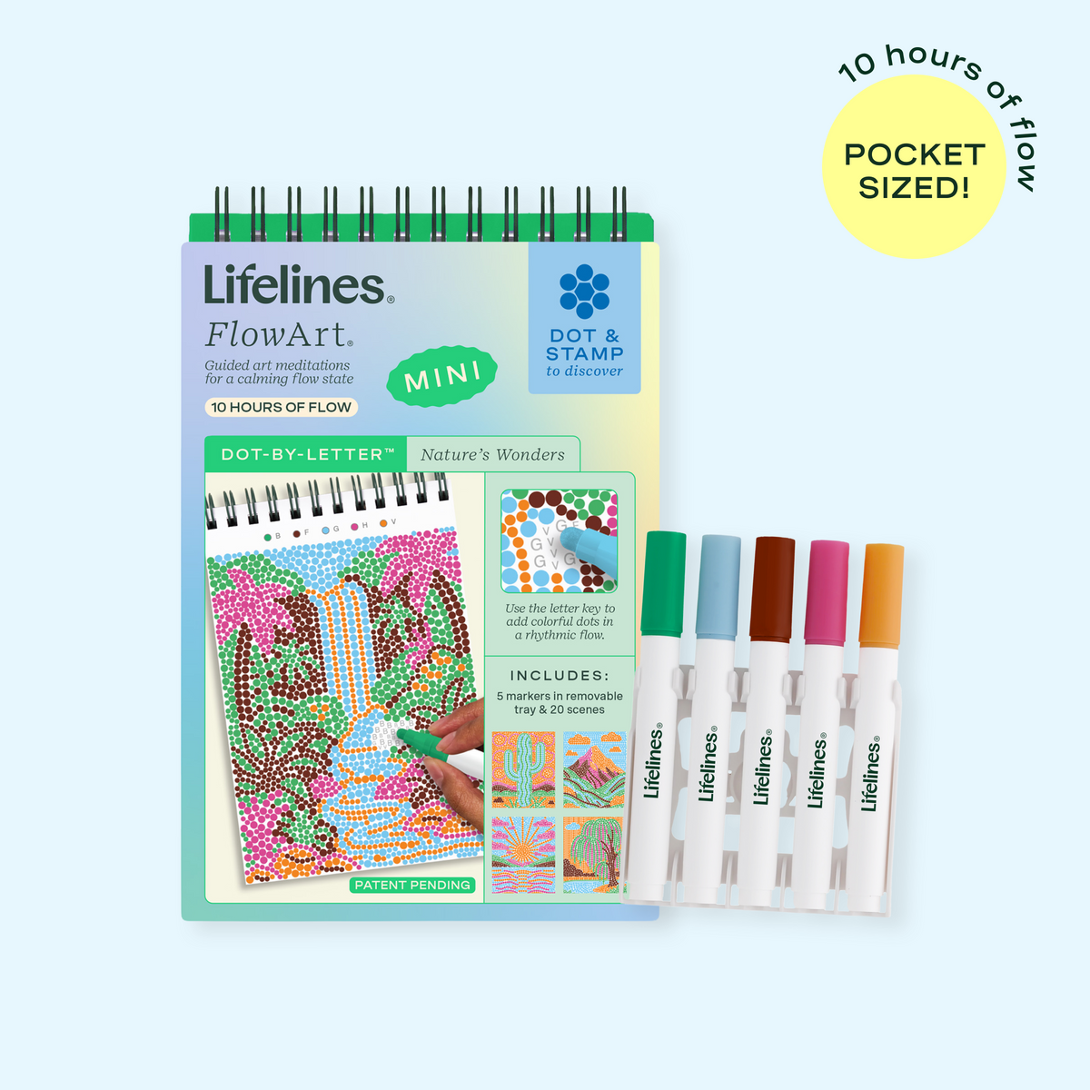 Lifelines dot-by-letter mini