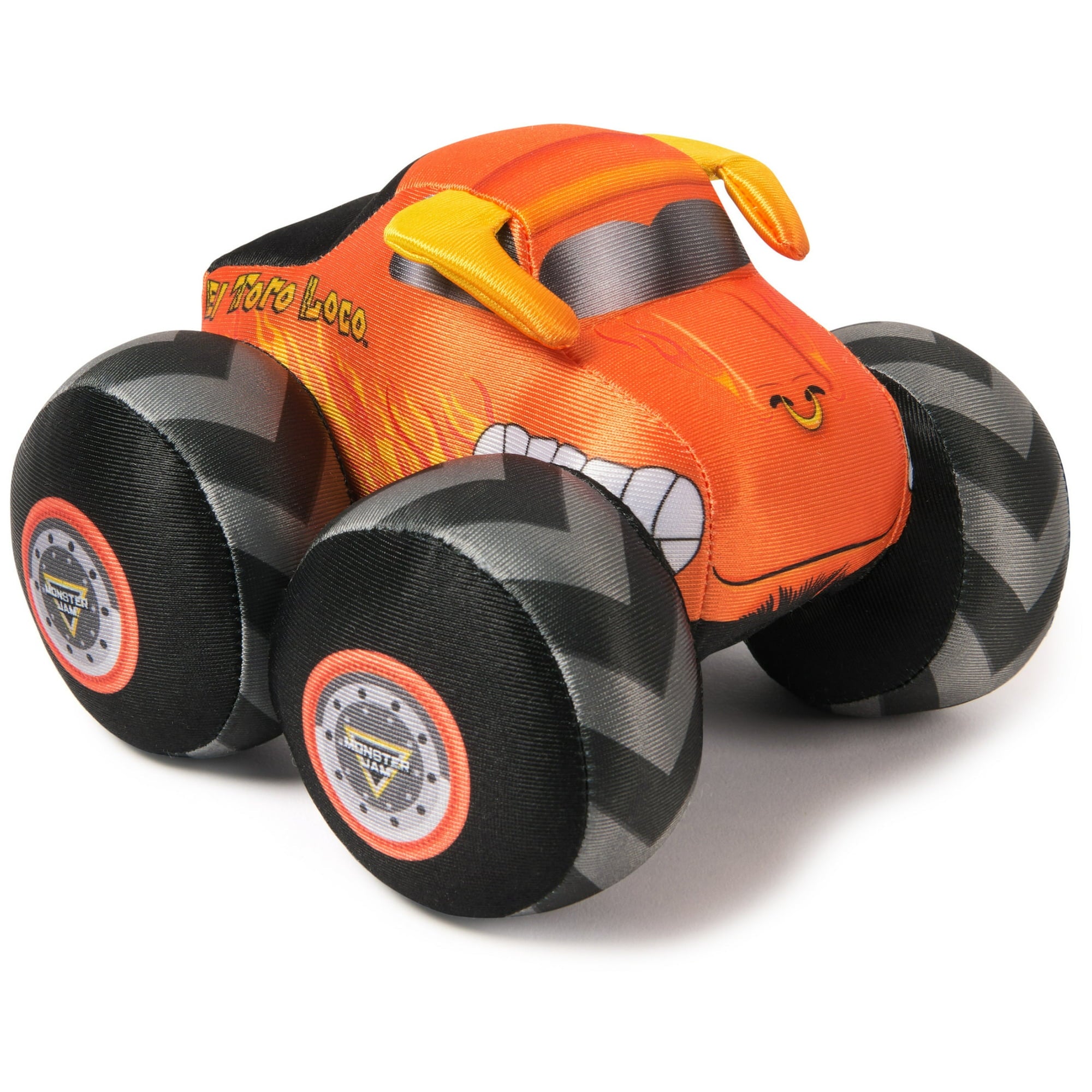 Monster Jam El Toro Loco Truck Plush with Sound 7"