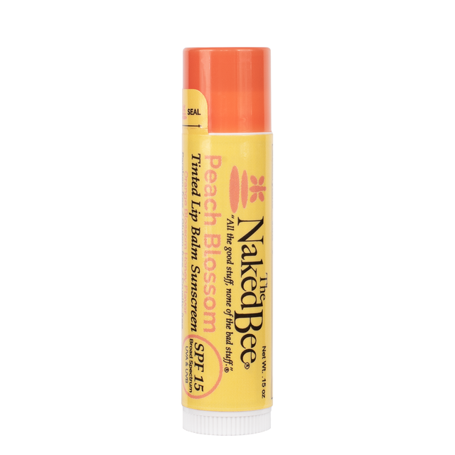 SPF 15 Peach Blossom Tinted Lip Balm