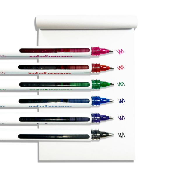 Seriously Smooth Rollerball Gel Pens - Set of 6