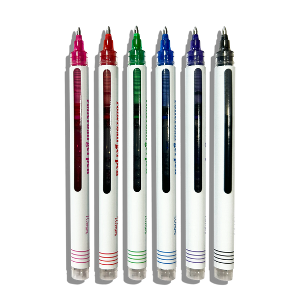 Seriously Smooth Rollerball Gel Pens - Set of 6