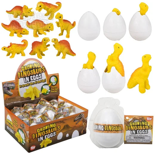 3" Growing Dinosaur Egg