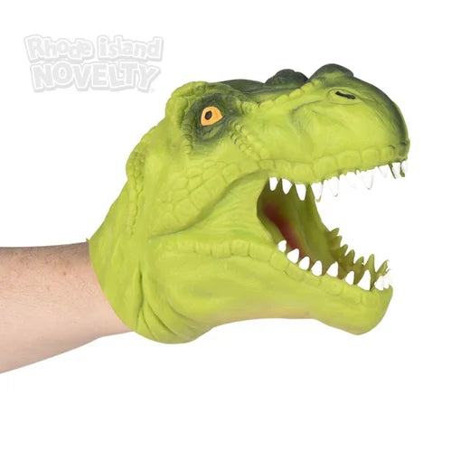 Stretchy Dinosaur Hand Puppet 6"