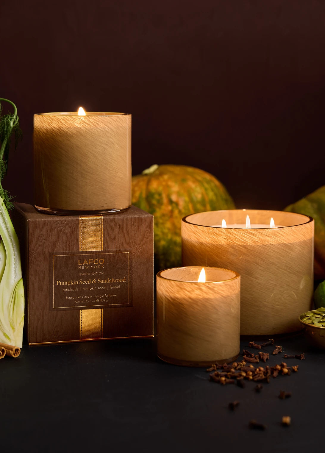 Pumpkin Seed & Sandalwood Classic Candle