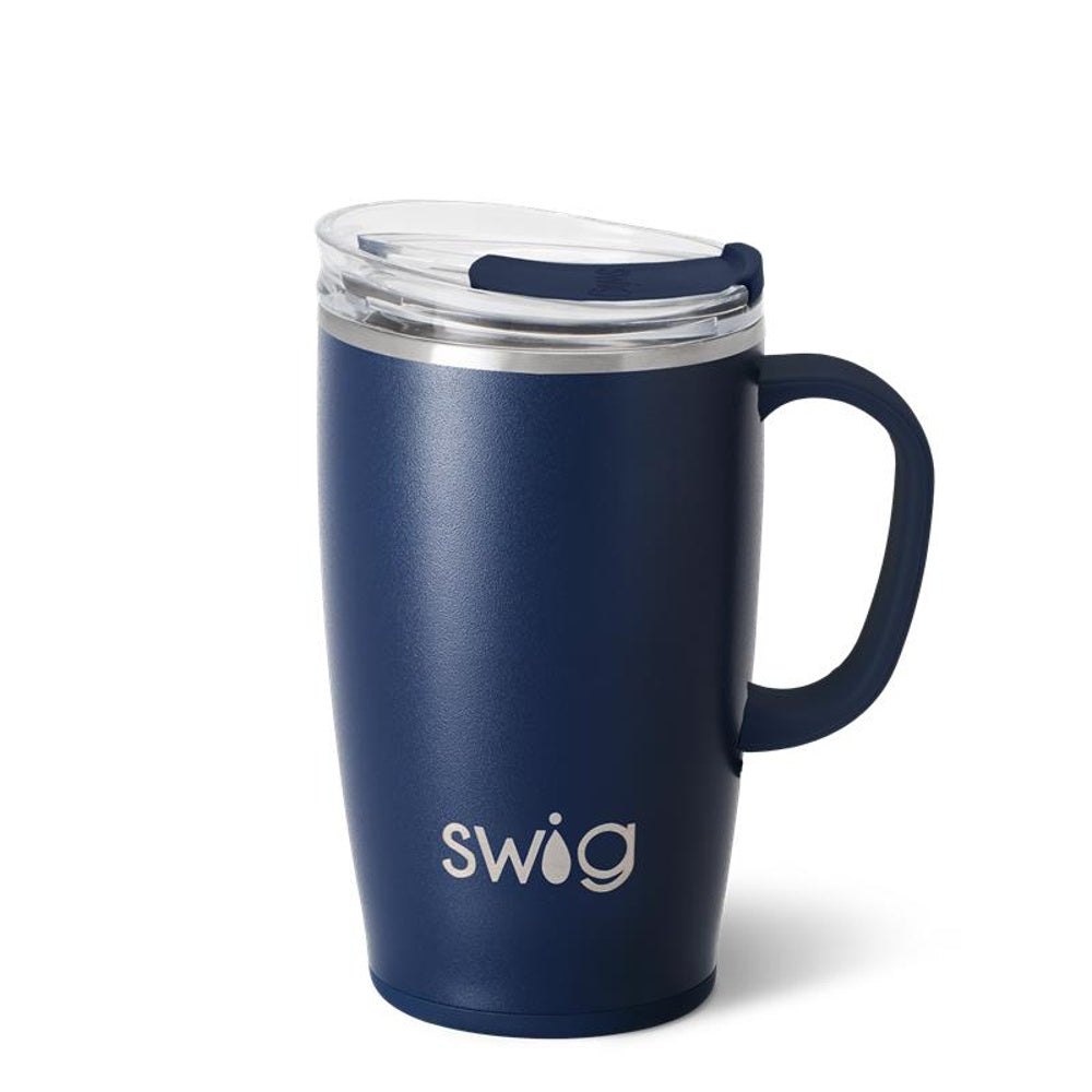 NAVY Travel Mug 18oz- Swig