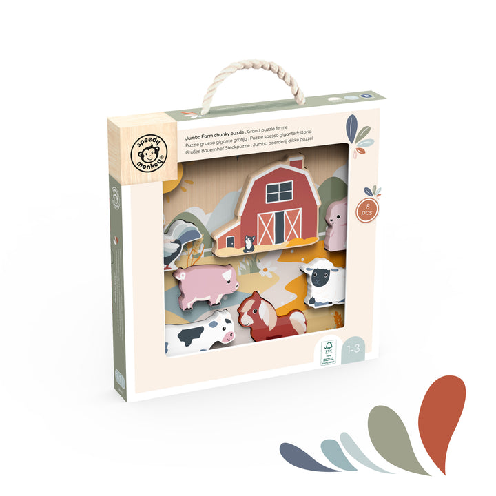 Jumbo Farm Chunky Puzzle
