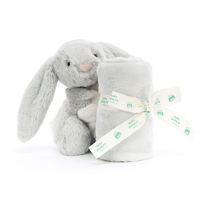 Bashful Silver (Grey) Bunny Soother