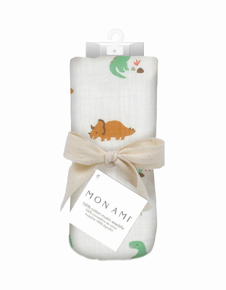 Muslin Swaddle Blanket - Jurrasique