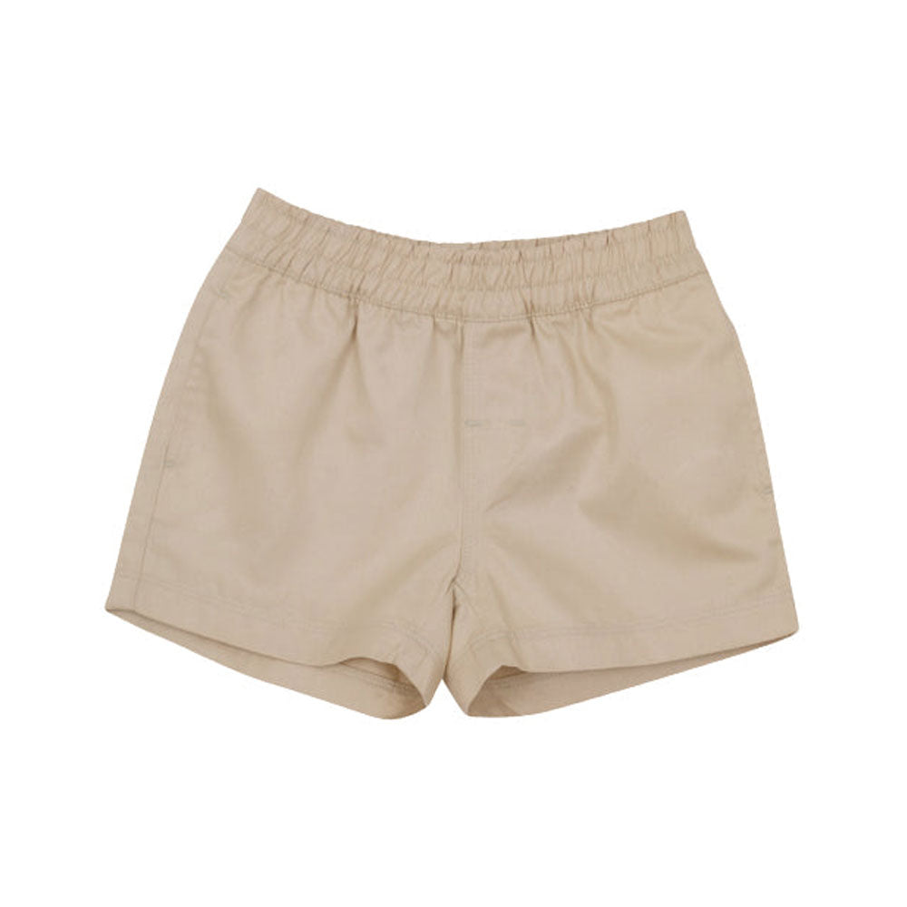 Sheffield Shorts - Keeneland Khaki with Keeneland Khaki Stork 6-12M