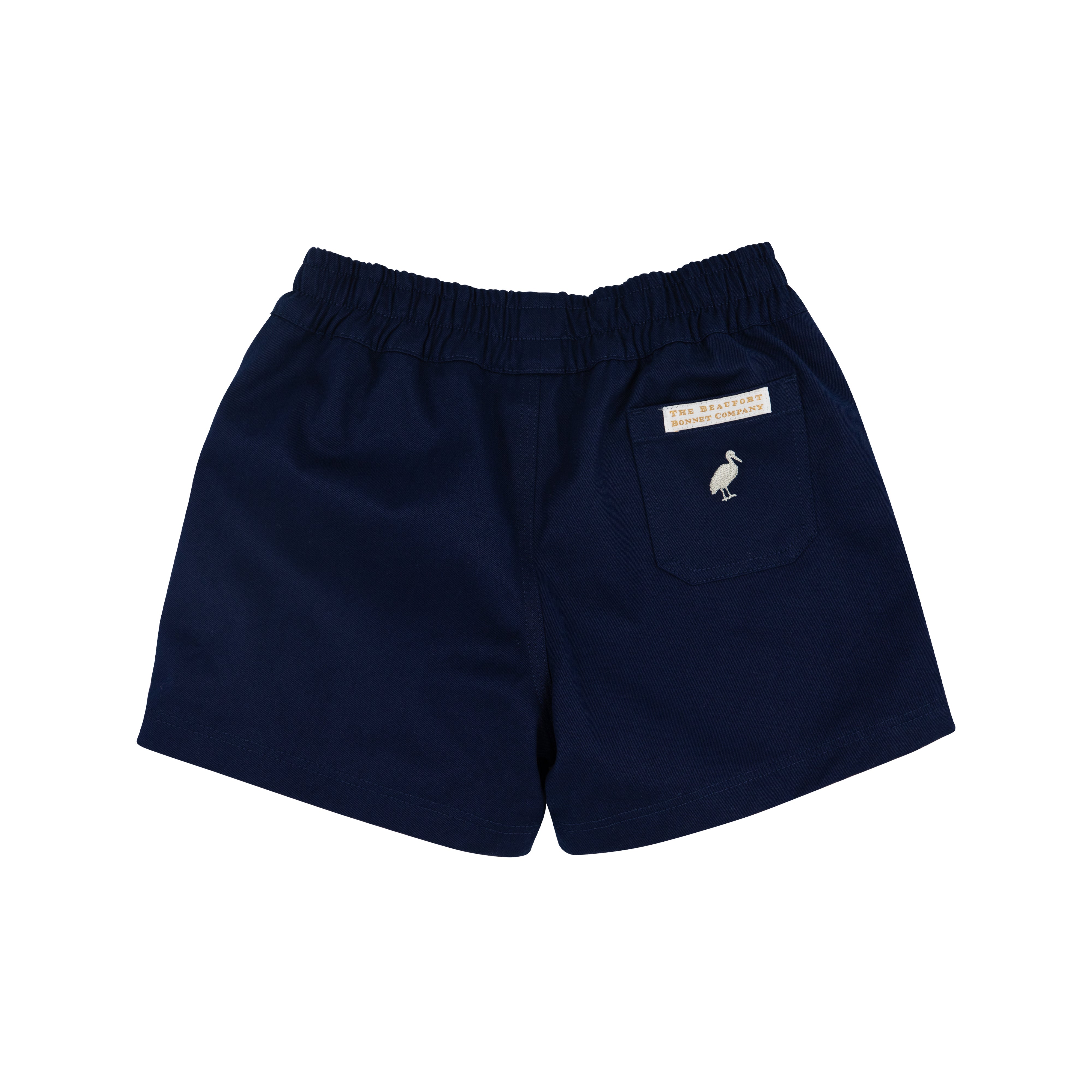 Sheffield Shorts Twill - Nantucket Navy with Keeneland Khaki Stork 6-12M