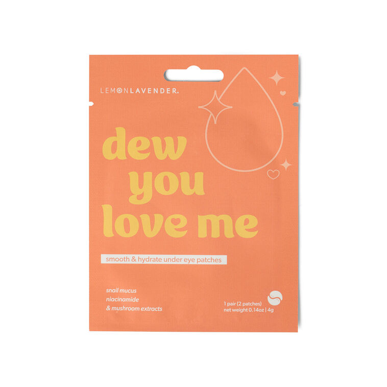 dew you love me - smooth & hydrate under eye patches