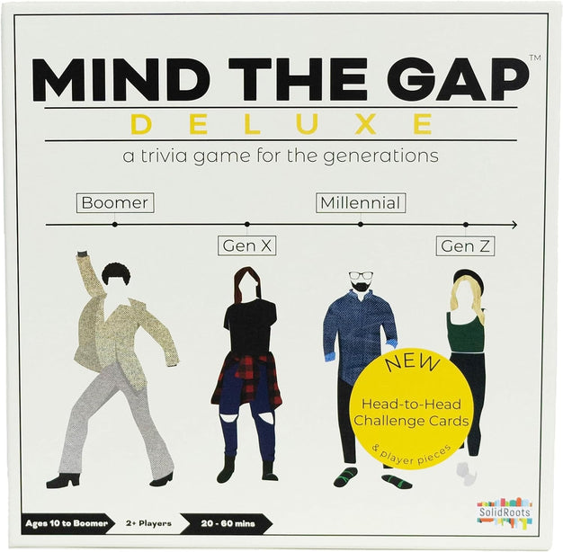 Mind the Gap Deluxe- A Trivia Board Game