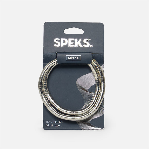 Strand Moldable Fidget Rope - Silver