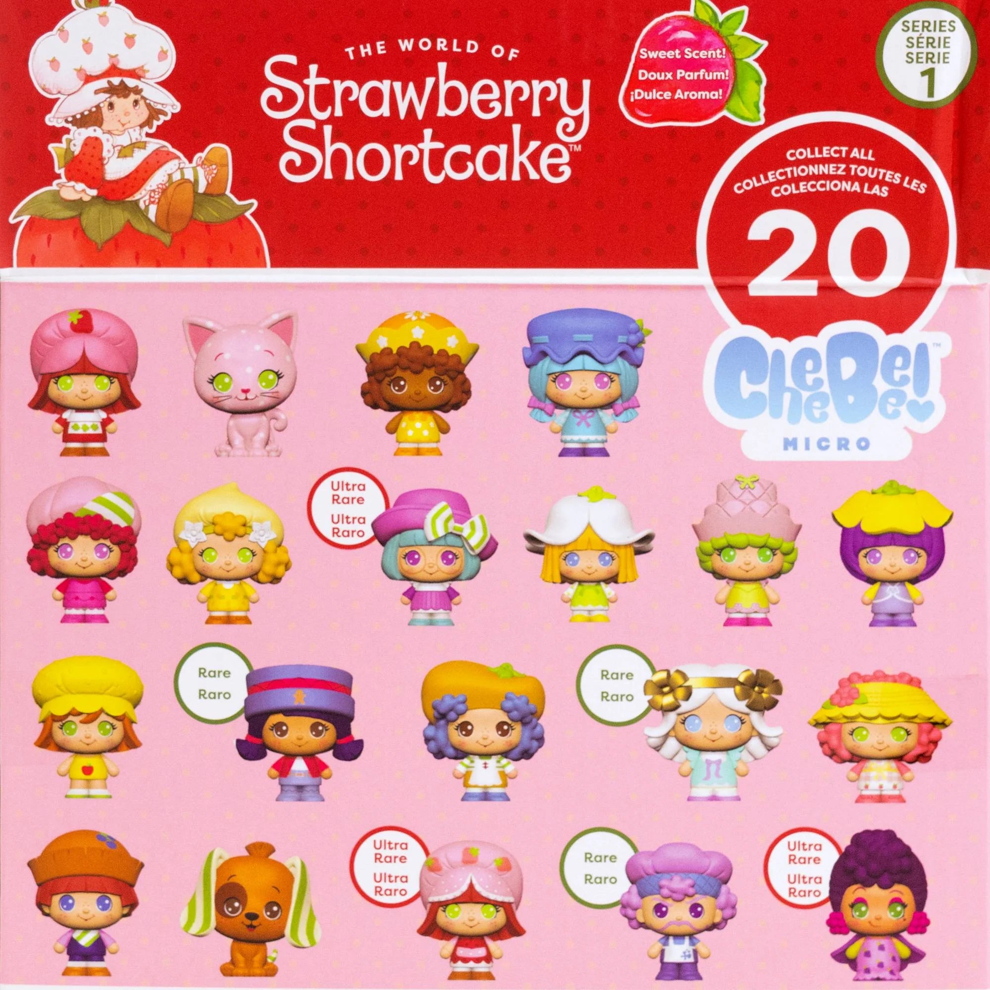 Strawberry Shortcake 1.5" Blind CheeBees Figures