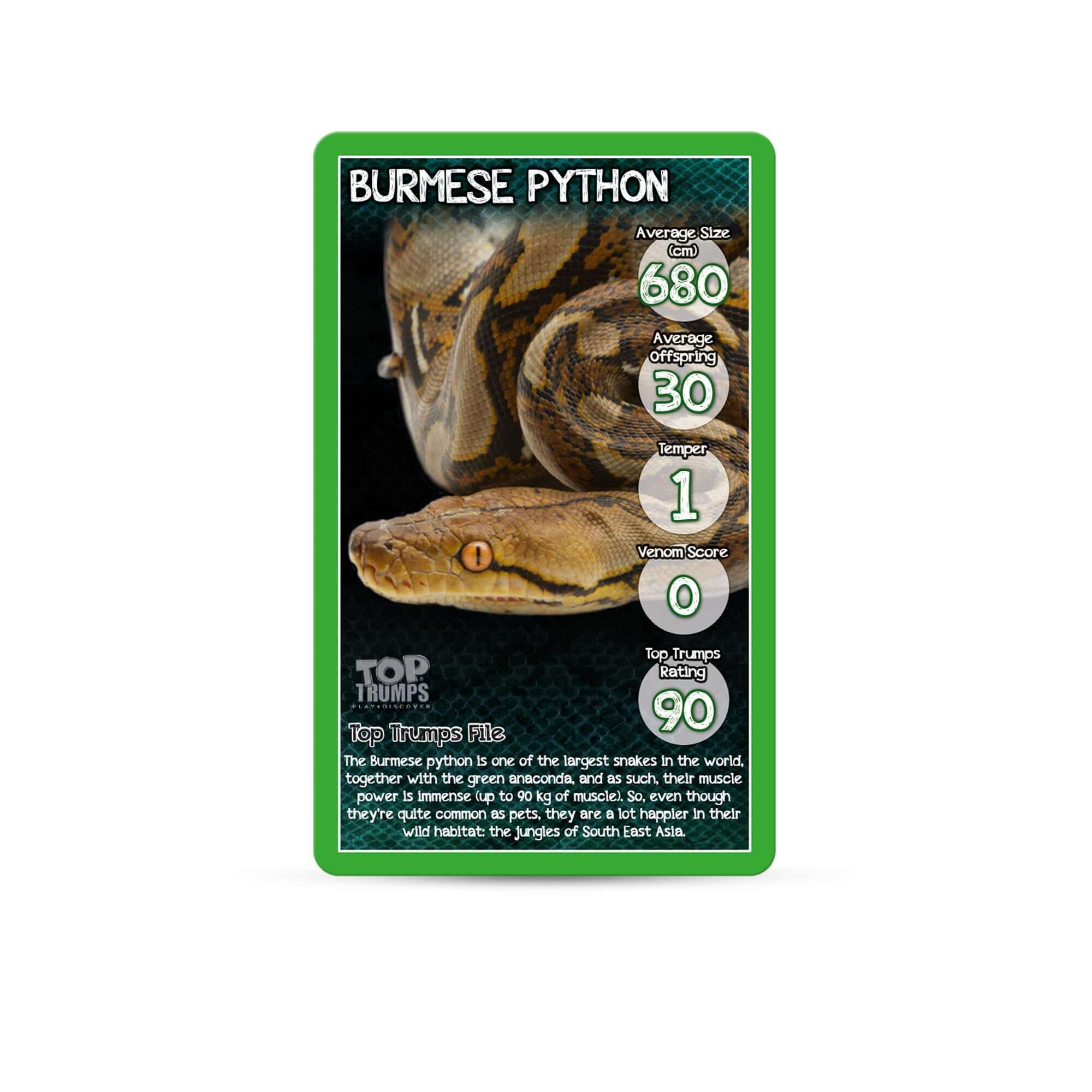 Top Trumps Snakes
