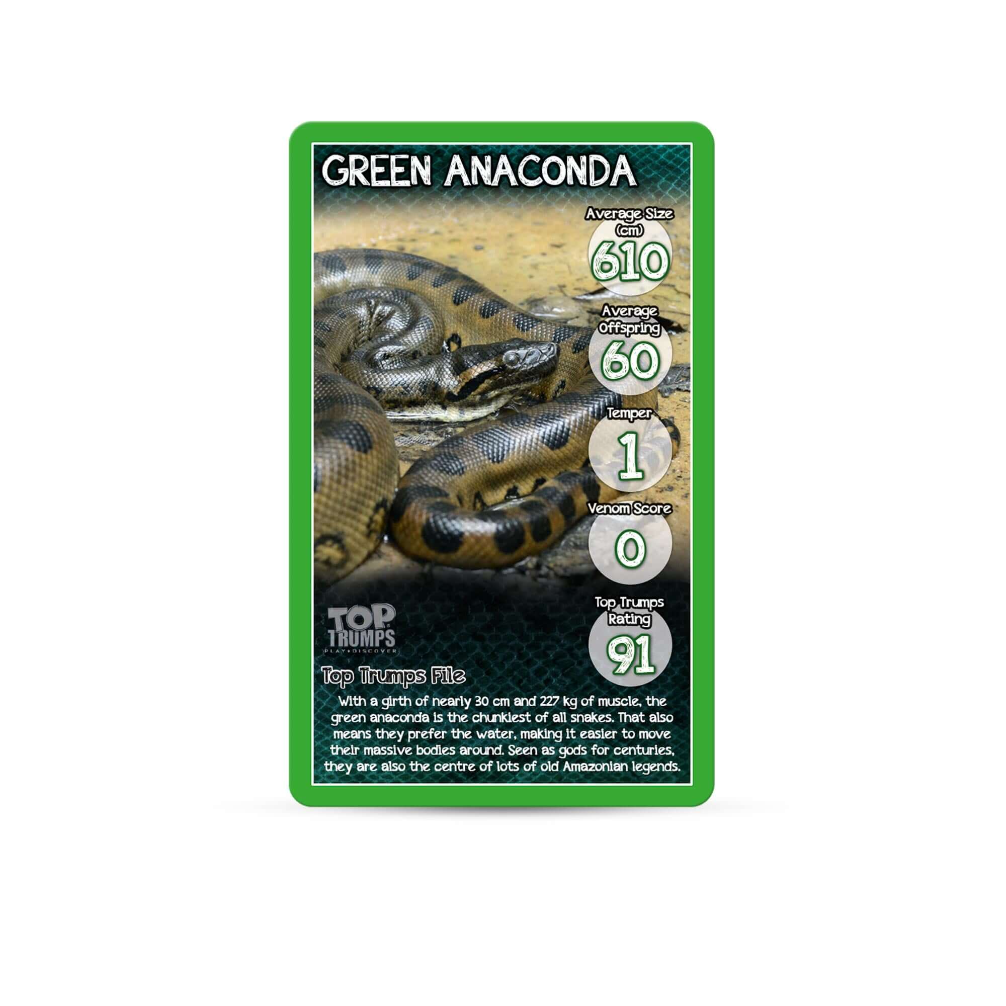 Top Trumps Snakes