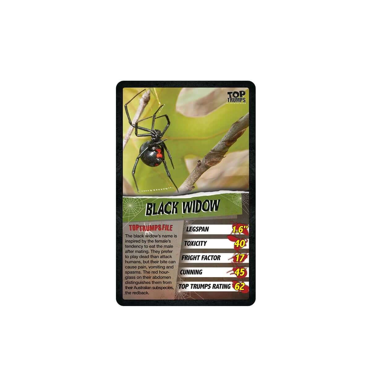Top Trumps Spiders