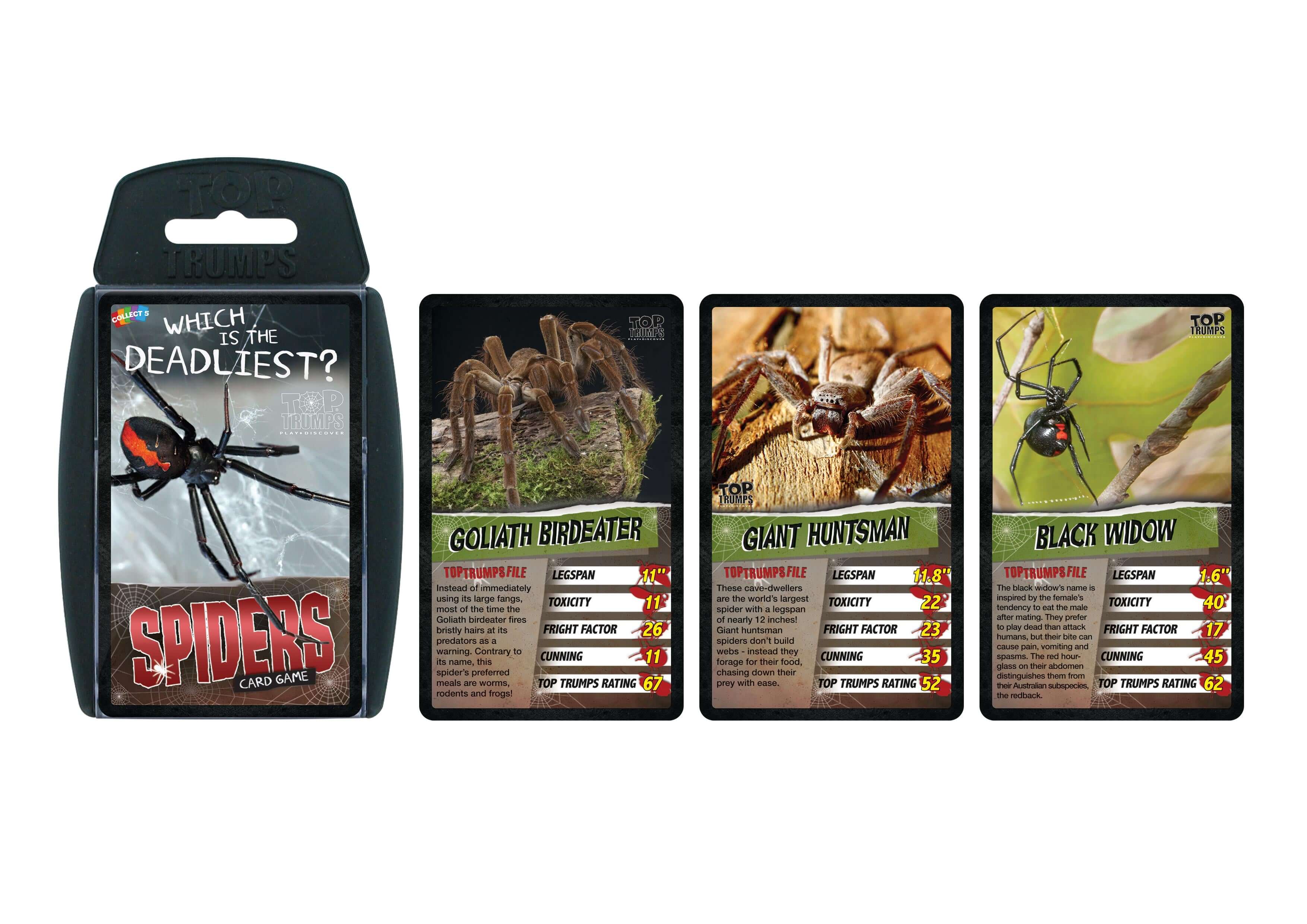 Top Trumps Spiders